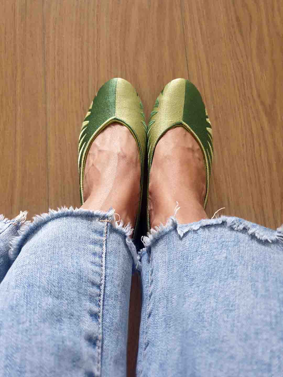 Bailarina Sintra Verde - Edición Cápsula