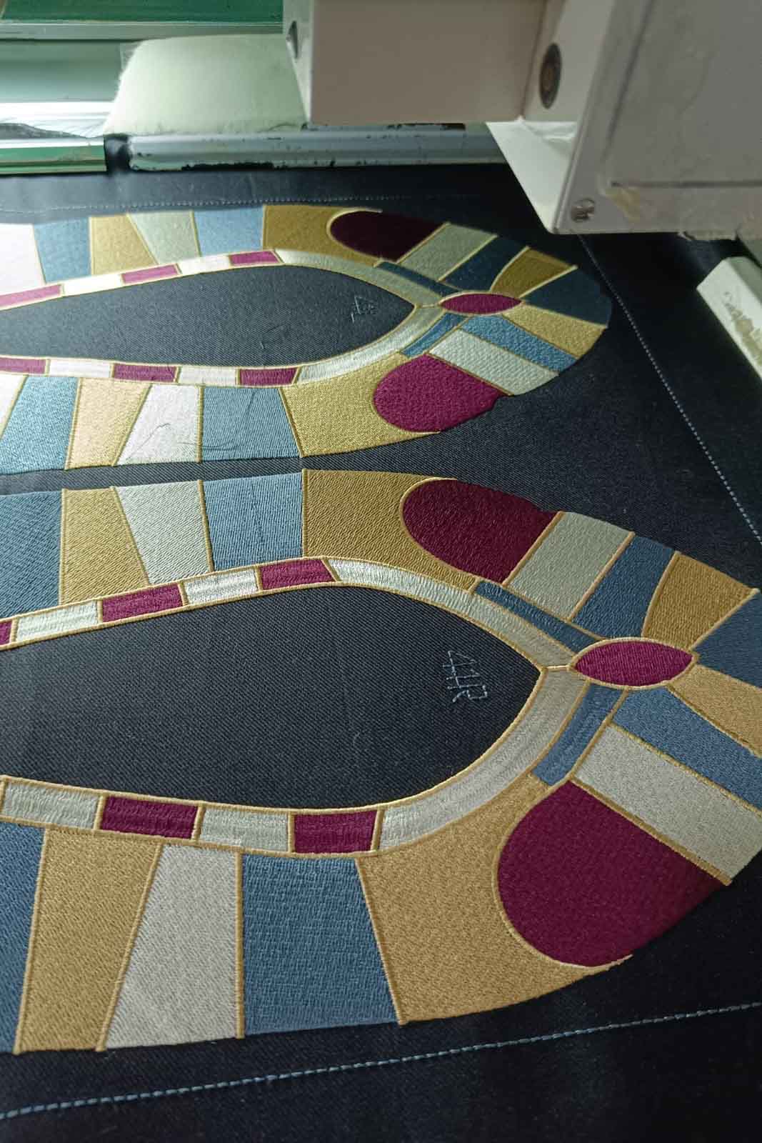 Garnet Petra | Embroidered Dalmatian Ballerina