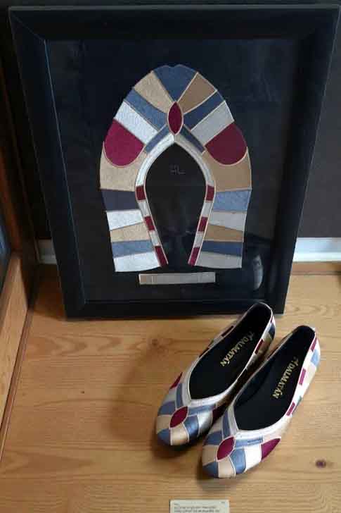 Garnet Petra | Embroidered Dalmatian Ballerina